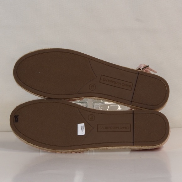 Isaac Mizrahi Live Women's Light Pink Mittie Fabric Satin Espadrilles - Picture 9 of 10